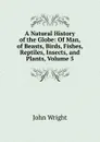 A Natural History of the Globe: Of Man, of Beasts, Birds, Fishes, Reptiles, Insects, and Plants, Volume 5 - John Wright