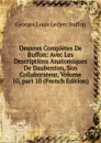 Oeuvres Completes De Buffon: Avec Les Descriptions Anatomiques De Daubenton, Son Collaborateur, Volume 10,.part 10 (French Edition) - Georges Louis Leclerc Buffon