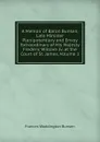 A Memoir of Baron Bunsen, Late Minister Plenipotentiary and Envoy Extraordinary of His Majesty Frederic William Iv. at the Court of St. James, Volume 1 - Frances Waddington Bunsen