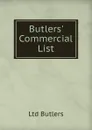 Butlers. Commercial List - Ltd Butlers