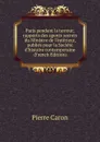 Paris pendant la terreur; rapports des agents secrets du Ministre de l.interieur, publies pour la Societe d.histoire contemporaine (French Edition) - Pierre Caron
