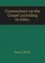 Commentary on the Gospel according to John; - Calvin Jean