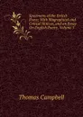 Specimens of the British Poets: With Biographical and Critical Notices, and an Essay On English Poetry, Volume 5 - Campbell Thomas