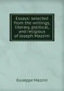 Essays: selected from the writings, literary, political, and religious of Joseph Mazzini - Mazzini Giuseppe