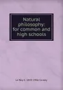 Natural philosophy: for common and high schools - Le Roy C. 1833-1916 Cooley