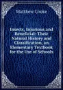 Insects, Injurious and Beneficial: Their Natural History and Classification, an Elementary Textbook for the Use of Schools - Matthew Cooke