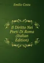 Il Diritto Nei Poeti Di Roma (Italian Edition) - Emilio Costa