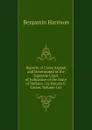 Reports of Cases Argued and Determined in the Supreme Court of Judicature of the State of Indiana / by Horace E. Carter, Volume 141 - Benjamin Harrison