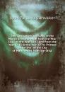 The Constables. Accounts of the Manor of Manchester from the Year 1612 to the Year 1647, and from the Year 1743 to the Year 1776: Printed Under the . of the City of Manchester, from the Origi - J. P. Earwaker