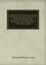 A Digest of All the Cases in All the Reports Decided by All the Courts Relating to Magistrates., Parochial, Ecclesiastical, Election, Municipal, and Criminal Law, from 1856 to 1869 - Edward William Cox