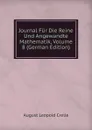 Journal Fur Die Reine Und Angewandte Mathematik, Volume 8 (German Edition) - August Leopold Crelle