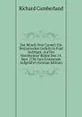Der Monch Vom Carmel: Ein Dramatisches Gedicht in Funf Aufzugen. Auf Der Mannheimer Buhne Den 10. Sept. 1786 Zum Erstenmale Aufgefuhrt (German Edition) - Cumberland Richard