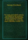 The tracks and landfalls of Bering and Chirikof on the northwest coast of America: from the point of their separation in latitude 49 10, longitude 176 . June, July, August, September, October, 1741 - George Davidson