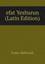 efat Yeshurun (Latin Edition) - Franz Julius Delitzsch