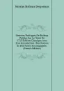 Oeuvres Poetiques De Boileau Publies Sur Le Texte De 1713 Edition Classique Avec Une Introduction: Des Notices Et Des Notes Accompagnee. (French Edition) - Nicolas Boileau Despréaux
