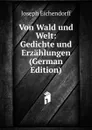Von Wald und Welt: Gedichte und Erzahlungen (German Edition) - Joseph Eichendorff