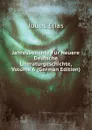 Jahresberichte Fur Neuere Deutsche Literaturgeschichte, Volume 6 (German Edition) - Julius Elias