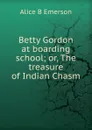 Betty Gordon at boarding school; or, The treasure of Indian Chasm - Alice B Emerson