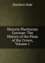 Historia Placitorum Coronae: The History of the Pleas of the Crown, Volume 1 - Matthew Hale