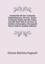 Commedie Di Gio: L.amante Esperimentato; Ovvero, Anche Le Donne Sanno Far Da Uomo. Cio Che Pare Non E; Ovvero, Il Cicisbeo Sconsolato. Gli Amanti Senza Vedersi (Italian Edition) - Giovan Battista Fagiuoli