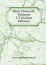 Rime Piacevoli, Volumes 1-3 (Italian Edition) - Giovan Battista Fagiuoli