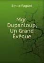 Mgr: Dupanloup, Un Grand Eveque - Emile Faguet