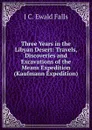 Three Years in the Libyan Desert: Travels, Discoveries and Excavations of the Means Expedition (Kaufmann Expedition) - J C. Ewald Falls