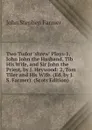 Two Tudor .shrew. Plays-1, John John the Husband, Tib His Wife, and Sir John the Priest, by J. Heywood: 2, Tom Tiler and His Wife. (Ed. by J.S. Farmer). (Scots Edition) - Farmer John Stephen