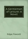 A Gentleman of Leisure: A Novel - Fawcett Edgar