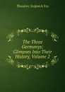 The Three Germanys: Glimpses Into Their History, Volume 2 - Theodore Sedgwick Fay
