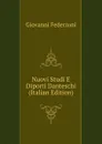 Nuovi Studi E Diporti Danteschi (Italian Edition) - Giovanni Federzoni