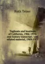 Tugboats and boatmen of California, 1906-1970: oral history transcript / and related material, 1969-1971 - Ruth Teiser