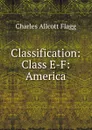 Classification: Class E-F: America - Charles Allcott Flagg