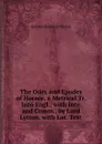 The Odes and Epodes of Horace, a Metrical Tr. Into Engl., with Intr. and Comm., by Lord Lytton. with Lat. Text - Flaccus Quintus Horatius