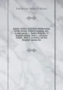 Gaelic names of beasts (Mammalia), birds, fishes, insects, reptiles, etc. in two parts: 1. Gaelic-English.- 2. English-Gaelic. Part 1. contains Gaelic . Part 2. contains all the English names for - Alexander Robert Forbes