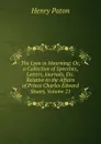 The Lyon in Mourning: Or, a Collection of Speeches, Letters, Journals, Etc. Relative to the Affairs of Prince Charles Edward Stuart, Volume 21 - Henry Paton