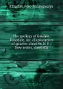 The geology of Eskdale, Rosedale, .c. (Explanation of quarter-sheet 96 N. E.) New series, sheet 43) - Charles Fox-Strangways