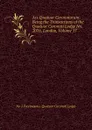 Ars Quatuor Coronatorum: Being the Transactions of the Quatuor Coronati Lodge No. 2076, London, Volume 17 - No 2 Freemasons. Quatuor Coronati Lodge