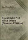 Ruckblicke Auf Mein Leben (German Edition) - Gutzkow Karl