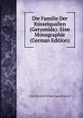 Die Familie Der Russelquallen (Geryonida): Eine Monographie (German Edition) - Haeckel Ernst Heinrich
