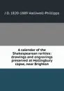 A calendar of the Shakespearean rarities: drawings and engravings preserved at Hollingbury copse, near Brighton - J. O. Halliwell-Phillipps