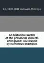 An historical sketch of the provincial dialects of England: illustrated by numerous examples - J. O. Halliwell-Phillipps