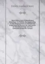 Descriptive List of Elementary Exercises in Physics: Corresponding to the Requirement in Elementary Experimental Physics for Admission to Harvard College and the Lawrence Scientific School - Edwin Herbert Hall