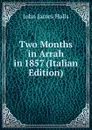 Two Months in Arrah in 1857 (Italian Edition) - John James Halls