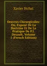 Oeuvres Chirurgicales: Ou, Expose De La Doctrine Et De La Pratique De P.J. Desault, Volume 1 (French Edition) - Xavier Bichat