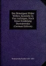 Der Brautigam Wider Willen; Komodie In Vier Aufzugen, Nach Einer Erzahlung Dostojewskis (German Edition) - Фёдор Михайлович Достоевский
