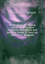 Hymnologia Christiana Latina: Or, a Century of Psalms and Hymns and Spiritual Songs, Tr. Into Lat. Verse by R. Bingham - Richard Bingham