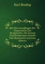 Die Drei Grundfragen Der Organisation Des Strafgerichts: Fur Juristen Und Nichtjuristen Gestellt Und Beantwortet (German Edition) - Karl Binding