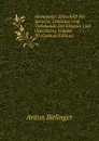 Alemannia: Zeitschrift Fur Sprache, Litteratur Und Volkskunde Des Elsasses Und Oberrheins, Volume 30 (German Edition) - Anton Birlinger