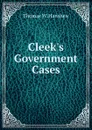 Cleek.s Government Cases - Thomas W. Hanshew